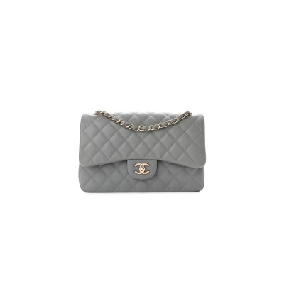 CHANEL CAVIAR QUILTED JUMBO DOUBLE FLAP 1179921 (30*20*9cm)